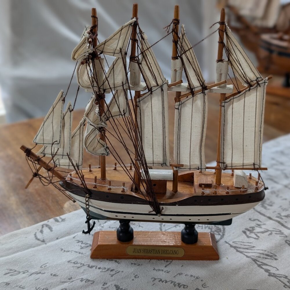 Juan Sebastian Deelcano - Wooden Spanish Naval Training Ship